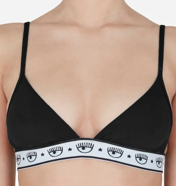 Chiara Ferragni Brand Logomania Triangle Bra | Underwear