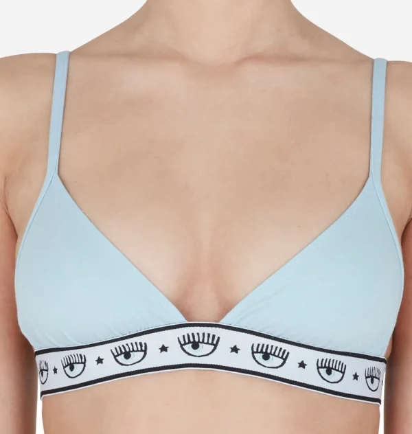 Chiara Ferragni Brand Logomania Triangle Bra | Underwear