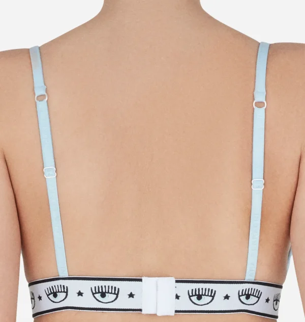 Chiara Ferragni Brand Logomania Triangle Bra | Underwear