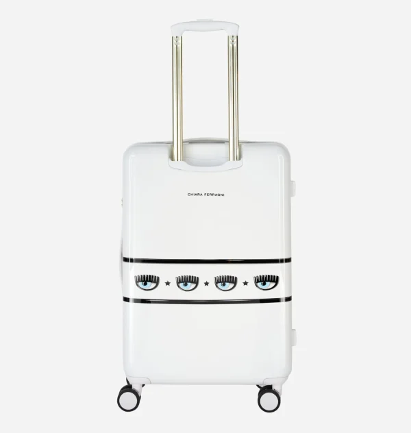Chiara Ferragni Brand LOGOMANIA TROLLEY M | Suitcases