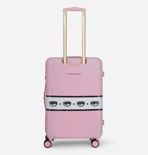 Chiara Ferragni Brand LOGOMANIA TROLLEY M | Suitcases