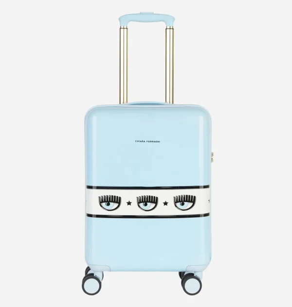 Chiara Ferragni Brand LOGOMANIA TROLLEY S | Suitcases