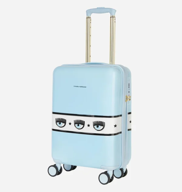 Chiara Ferragni Brand LOGOMANIA TROLLEY S | Suitcases