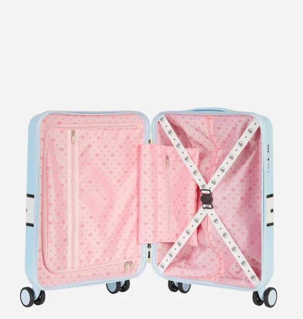 Chiara Ferragni Brand LOGOMANIA TROLLEY S | Suitcases