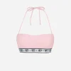 Chiara Ferragni Brand MAXI LOGOMANIA BANDEAU BIKINI TOP | Beachwear