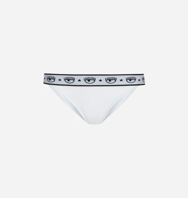 Chiara Ferragni Brand Maxi Logomania Bikini Slip | Beachwear