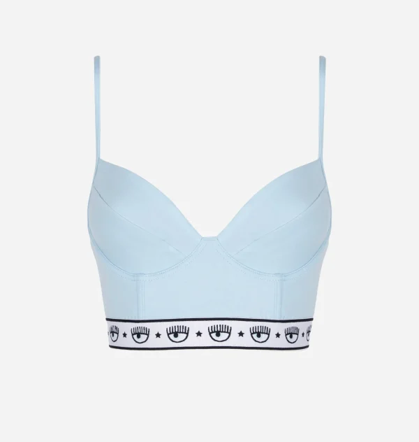 Chiara Ferragni Brand MAXI LOGOMANIA BRALETTE | Underwear