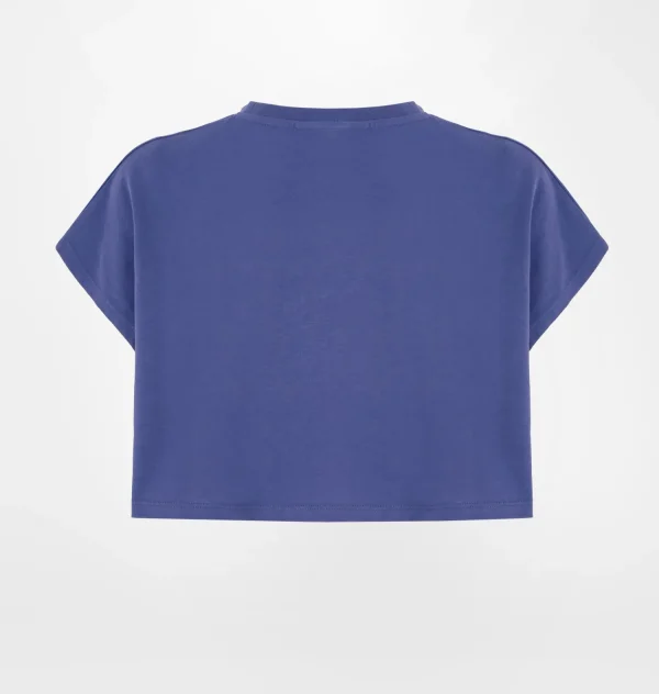 Chiara Ferragni Brand MAXI LOGOMANIA STUDS CROP T-SHIRT | Tops & T-Shirt