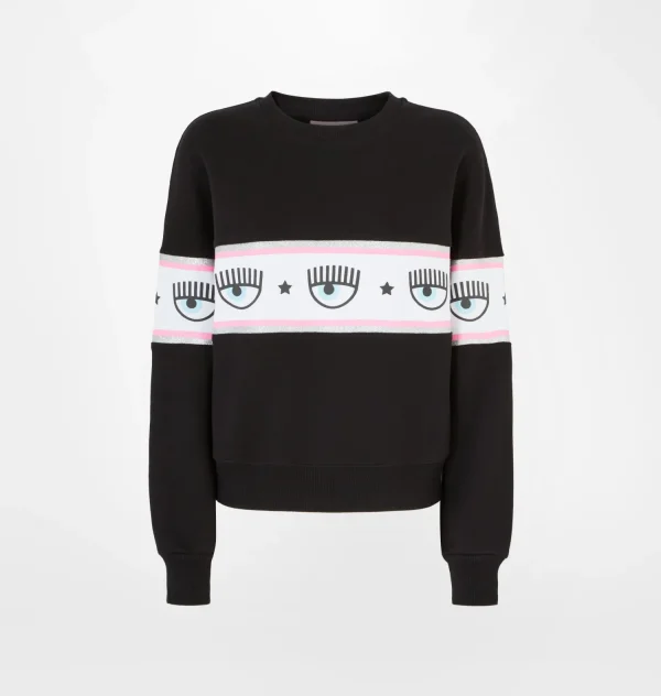 Chiara Ferragni Brand MAXI LOGOMANIA SWEATSHIRT | Sweats
