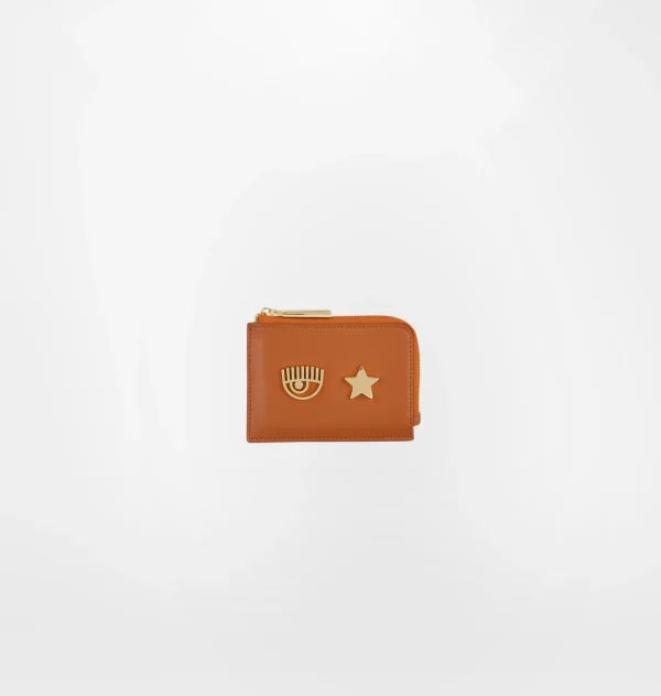 Chiara Ferragni Brand MINI EYE STAR CARD HOLDER | Small Leather Goods