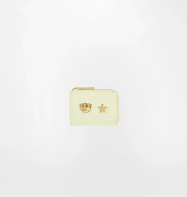 Chiara Ferragni Brand MINI EYE STAR CARD HOLDER | Small Leather Goods