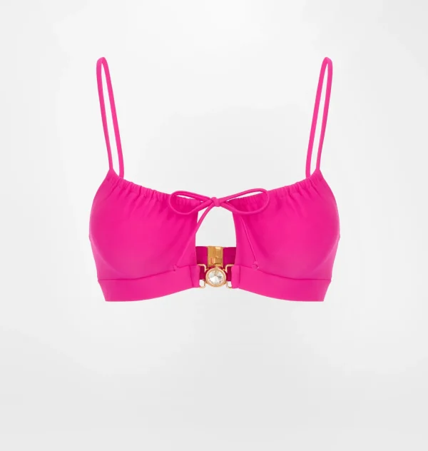 Chiara Ferragni Brand POOL PARTY BIKINI BANDEAU TOP | Beachwear