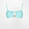 Chiara Ferragni Brand POOL PARTY BIKINI BANDEAU TOP | Beachwear