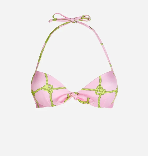 Chiara Ferragni Brand POOL PARTY PUSH-UP BIKINI TOP | Beachwear