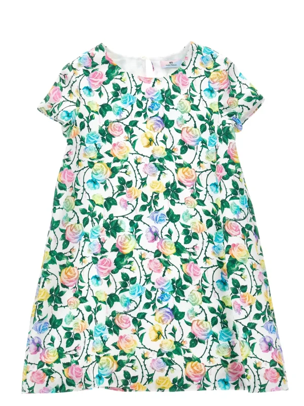 Chiara Ferragni Brand ROSES DRESS | Kids Kids 2-10 Years