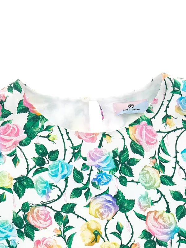 Chiara Ferragni Brand ROSES DRESS | Kids Kids 2-10 Years