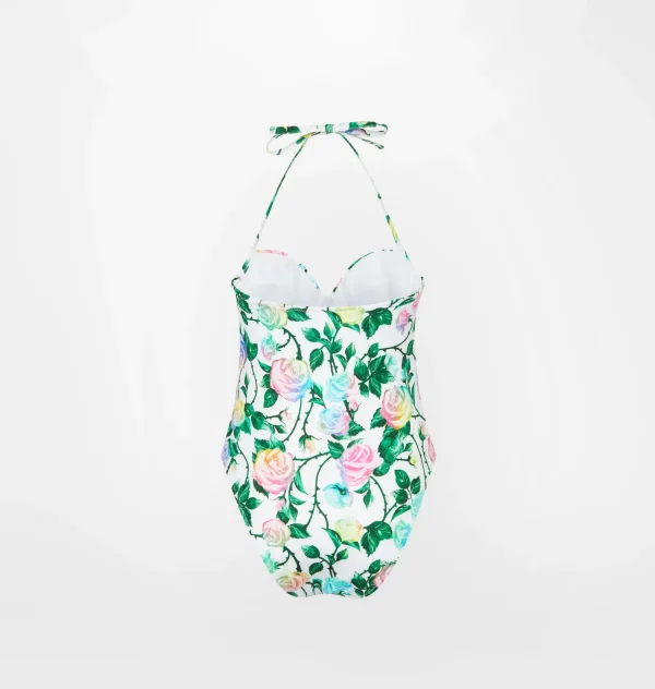 Chiara Ferragni Brand ROSES PUSH-UP ONE-PIECE SWIMSUIT | Beachwear