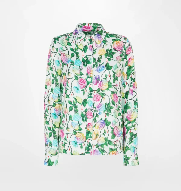 Chiara Ferragni Brand ROSES SHIRT | Tops & T-Shirt