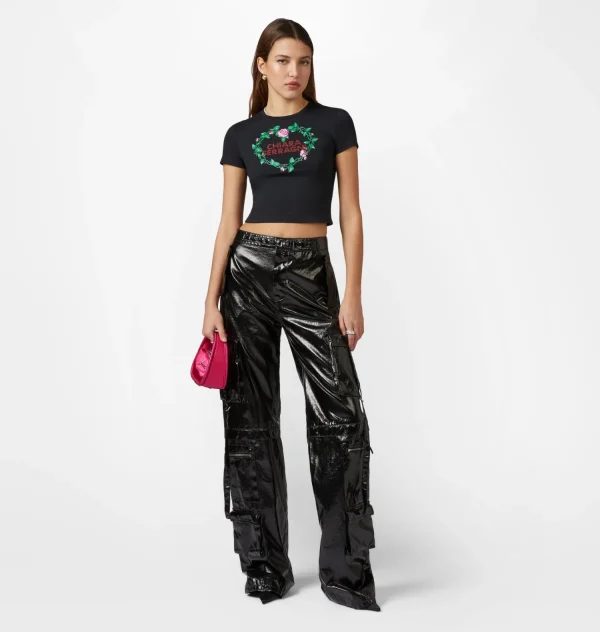Chiara Ferragni Brand ROSES T-SHIRT | Tops & T-Shirt