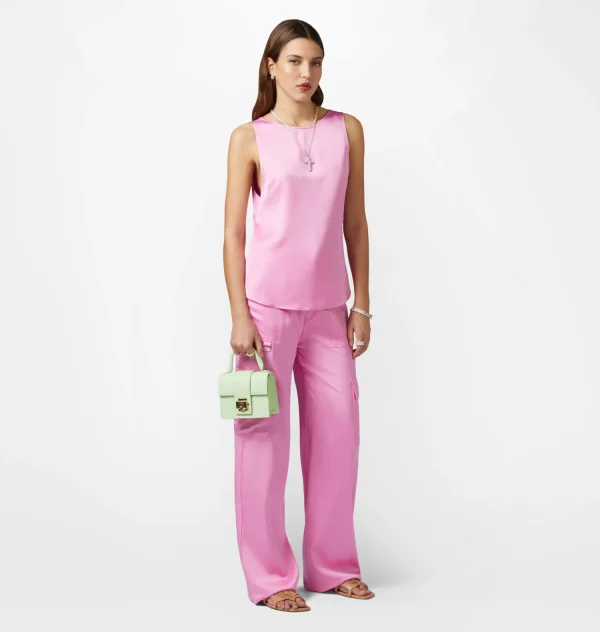 Chiara Ferragni Brand SATIN TANK TOP | Tops & T-Shirt