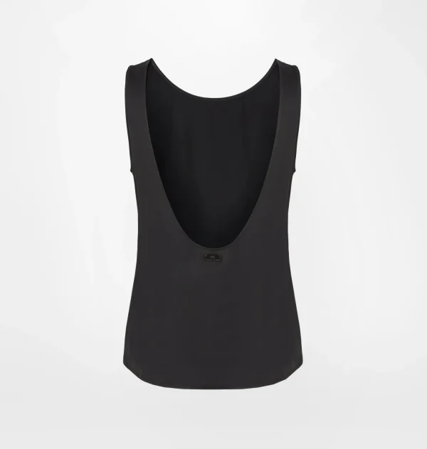 Chiara Ferragni Brand SATIN TANK TOP | Tops & T-Shirt