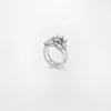 Chiara Ferragni Brand SILVER BIG RING | Rings | Silver 925