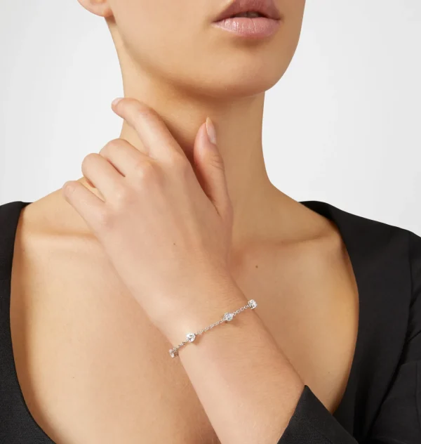 Chiara Ferragni Brand SILVER HEARTS BRACELET | Silver 925 | Bracelets