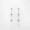 Chiara Ferragni Brand SILVER HEARTS PENDANT EARRINGS | Earrings | Silver 925