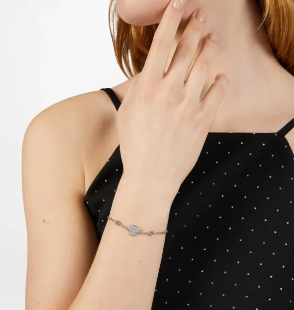 Chiara Ferragni Brand SILVER HEARTS BRACELET | Silver 925