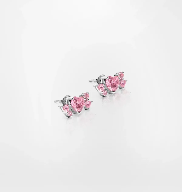 Chiara Ferragni Brand SILVER LOBE EARRINGS | Earrings | Silver 925