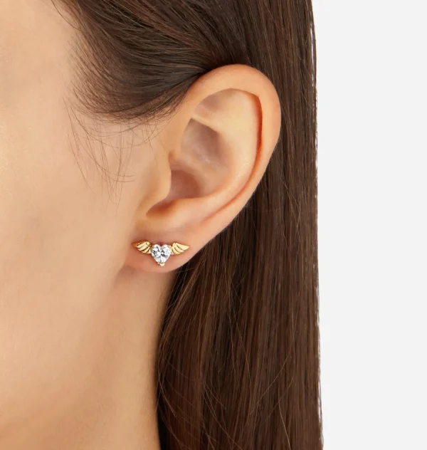 Chiara Ferragni Brand SINGLE CUPIDO EARRING | Earrings