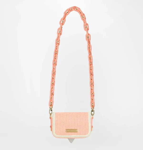 Chiara Ferragni Brand SMALL RAFFIA EYELIKE BAG | Bags