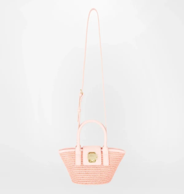 Chiara Ferragni Brand SMALL RAFFIA TOTE BAG | Bags