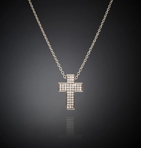 Chiara Ferragni Brand SQUARE PENDANT NECKLACE | Necklaces