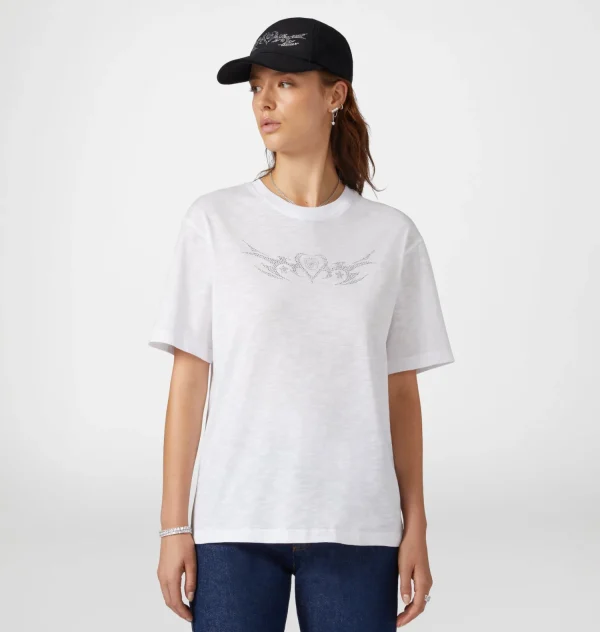 Chiara Ferragni Brand TRIBAL T-SHIRT | Tops & T-Shirt