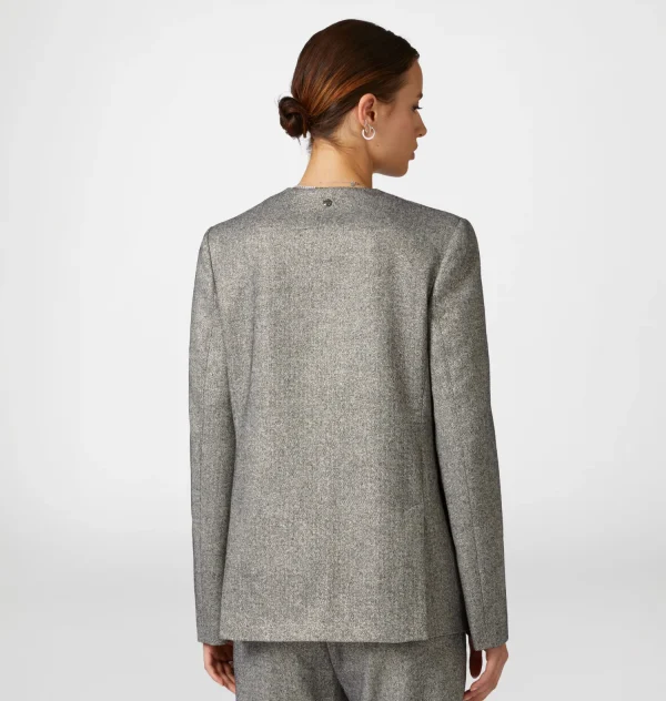 Chiara Ferragni Brand UNIFORM LUREX JACKET | Blazers & Jackets