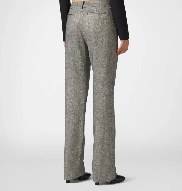 Chiara Ferragni Brand UNIFORM LUREX TROUSERS | Pants & Skirts
