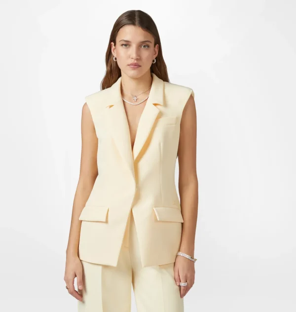 Chiara Ferragni Brand UNIFORM SLEEVELESS JACKET | Blazers & Jackets