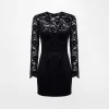 Chiara Ferragni Brand VELVET LACE DRESS | Dresses