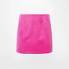 Chiara Ferragni Brand VELVET MINISKIRT | Pants & Skirts