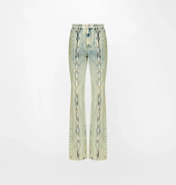 Chiara Ferragni Brand WASHED DENIM JEANS | Pants & Skirts