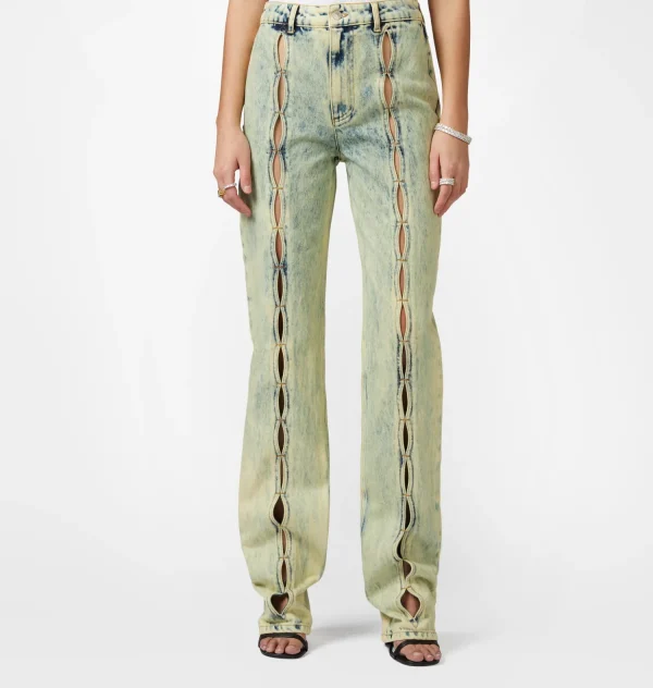 Chiara Ferragni Brand WASHED DENIM JEANS | Pants & Skirts