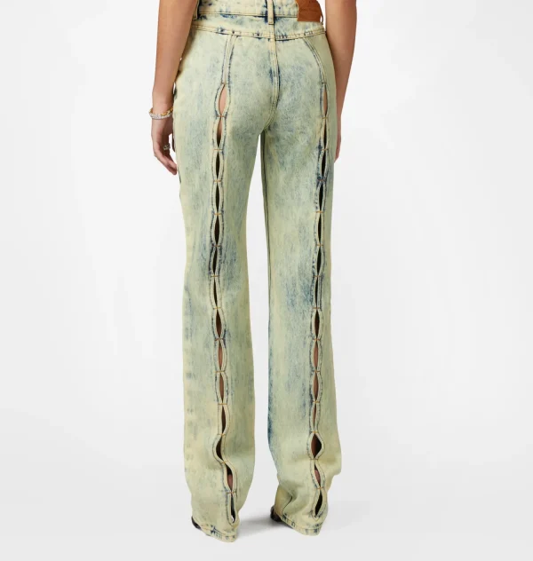 Chiara Ferragni Brand WASHED DENIM JEANS | Pants & Skirts